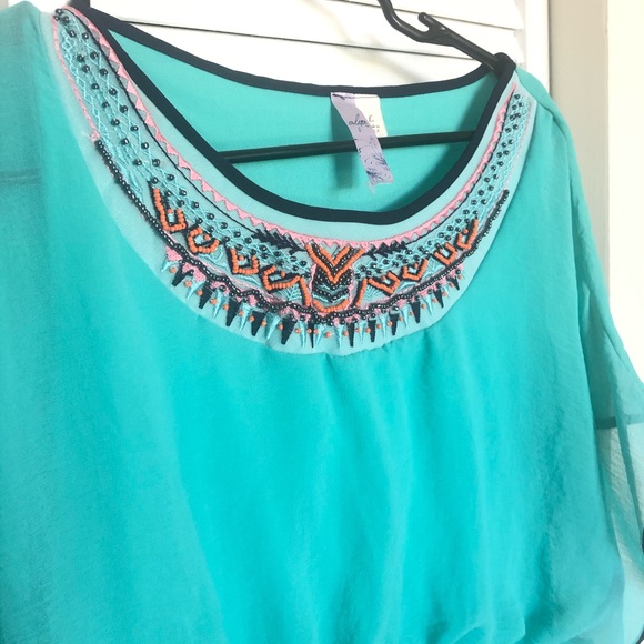 Francesca’s Beaded Cocktail Dress - Picture 4 of 8